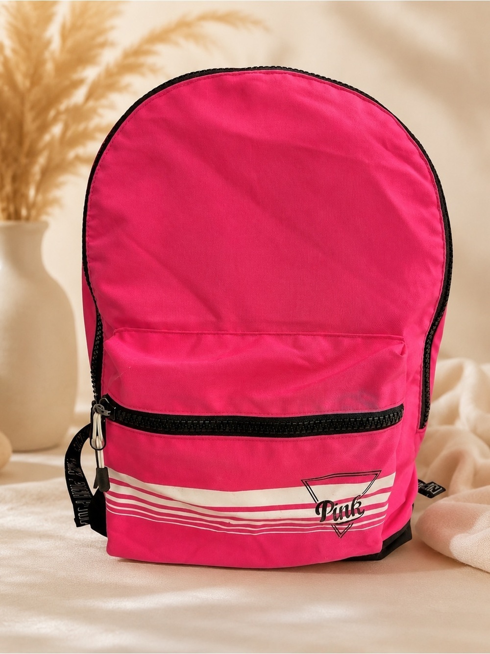 Victoria's Secret Pink Everyday Lightweight Backpack Hot Pink on Fleek Rare